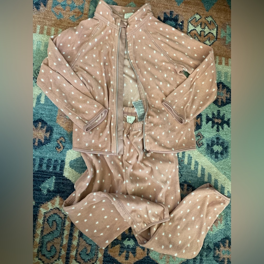 H&M pink matching set for toddler
